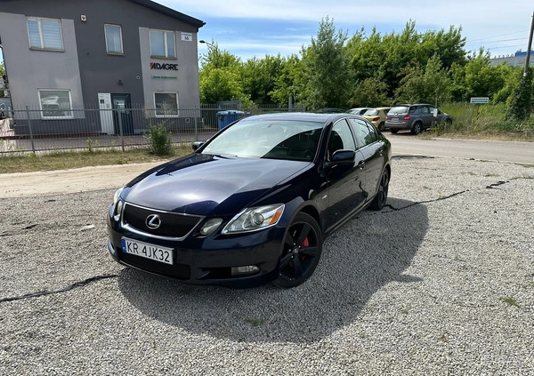 Lexus GS cena 26000 przebieg: 228650, rok produkcji 2005 z Kraków małe 407